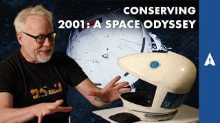 Adam Savage Learns How The Academy Preserved Legendary '2001: A Space Odyssey' Props