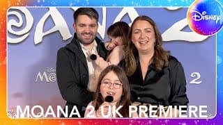 Our Competition Winners at the Moana 2 UK Premiere!