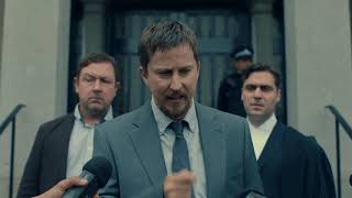 David addresses the press