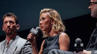 Scarlett Johansson, Adam Driver, Miles Teller, and James Gray on Paper Tiger
