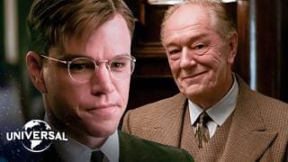 Matt Damon Outsmarts the Professor