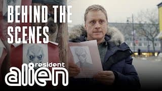 Resident Alien | Great Place To Crash | Behind The Scenes 2 | SYFY