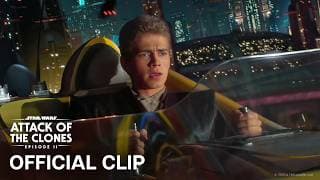 Coruscant Speeder Chase - Official Clip
