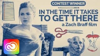 In The Time It Takes to Get There by Zach Braff #MoviePosterMovie | Adobe Creative Cloud