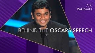 A.R. Rahman | Behind the Oscars Speech