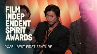 DÌDI wins BEST FIRST FEATURE at the 2025 Film Independent Spirit Awards