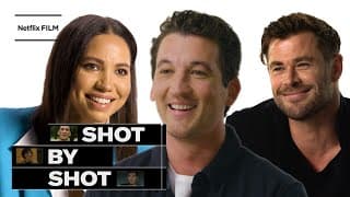 Chris Hemsworth, Miles Teller & Jurnee Smollett Break Down a Scene from Spiderhead