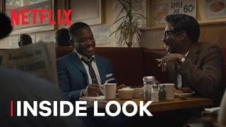 Colman Domingo and the ensemble cast of Rustin