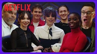 The Cast of Wednesday Describes The Show In 15 Seconds