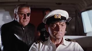 Bond and Emilio Largo battle