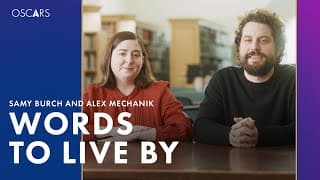 Samy Burch and Alex Mechanik's "Words to Live By" | 'May Decemeber' Oscars