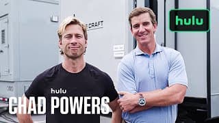 Eli Manning + Glen Powell Sneak Peek